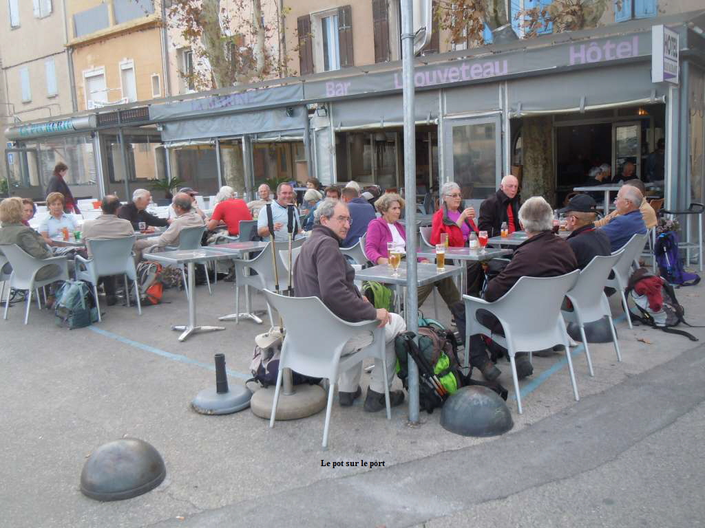 Le pot sur le port