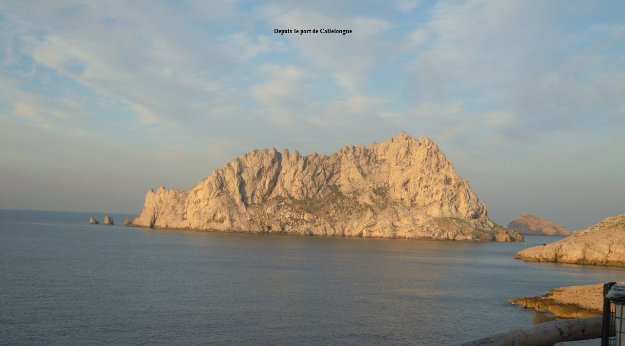 Depuis le port de Callelongue