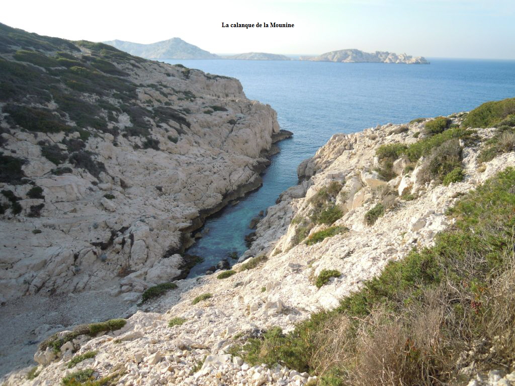 La calanque de la Mounine