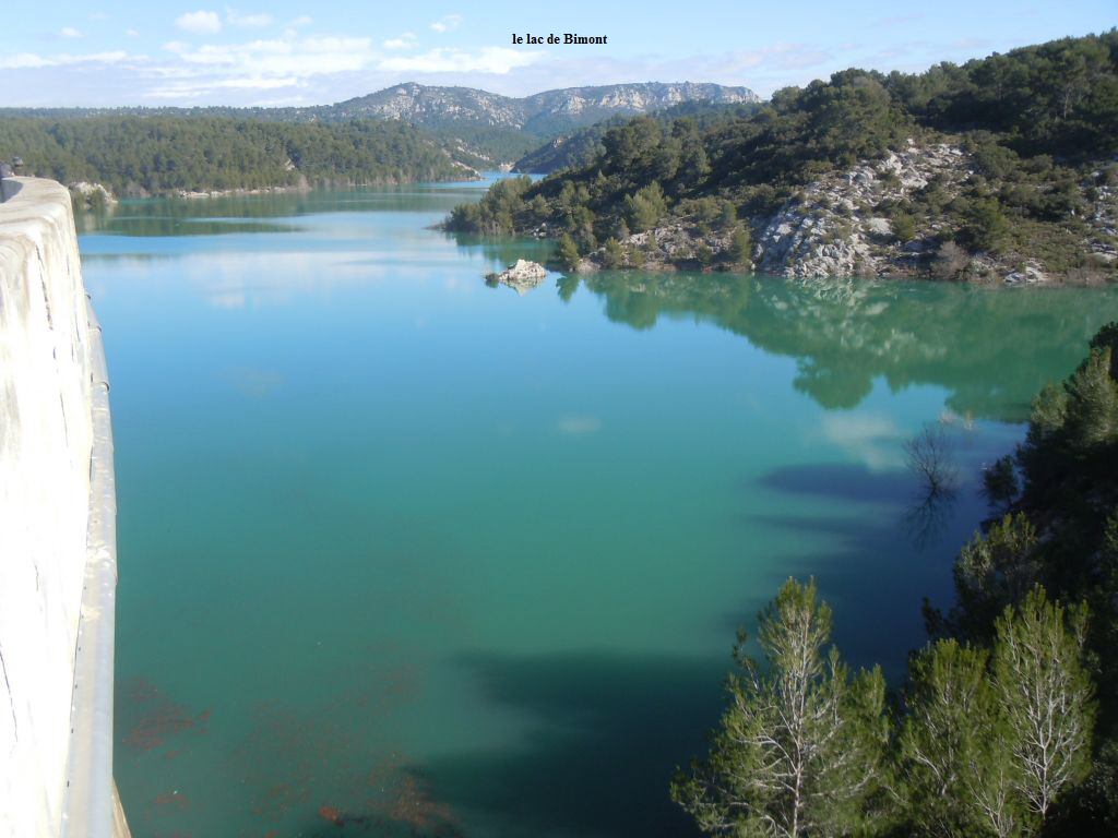 le lac de Bimont