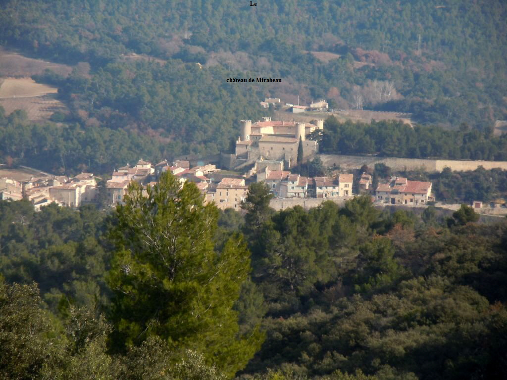 Le










 chteau de Mirabeau