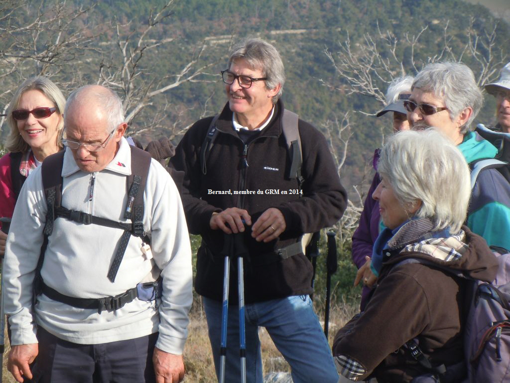Bernard, membre du GRM en 2014