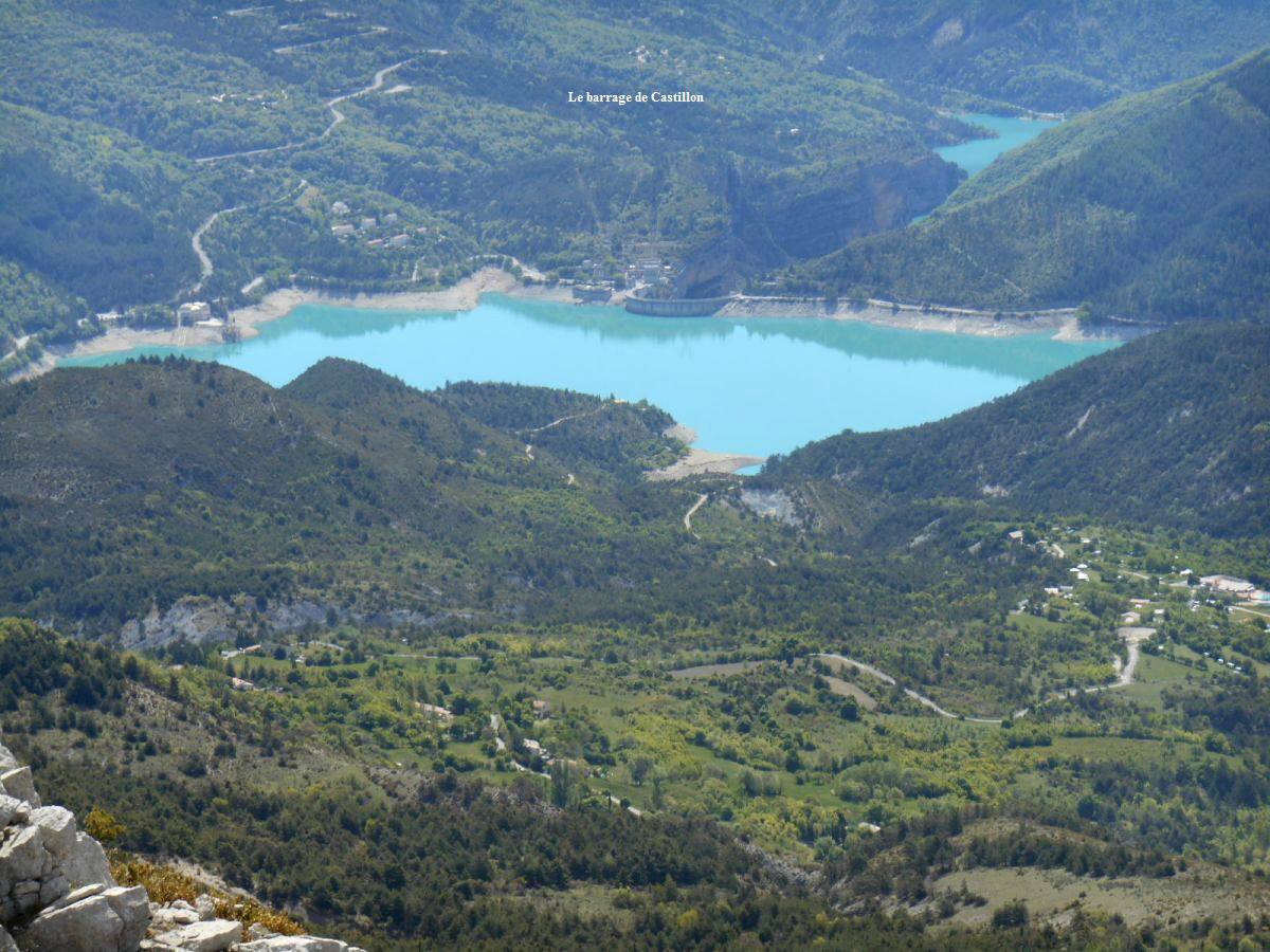 Le barrage de Castillon