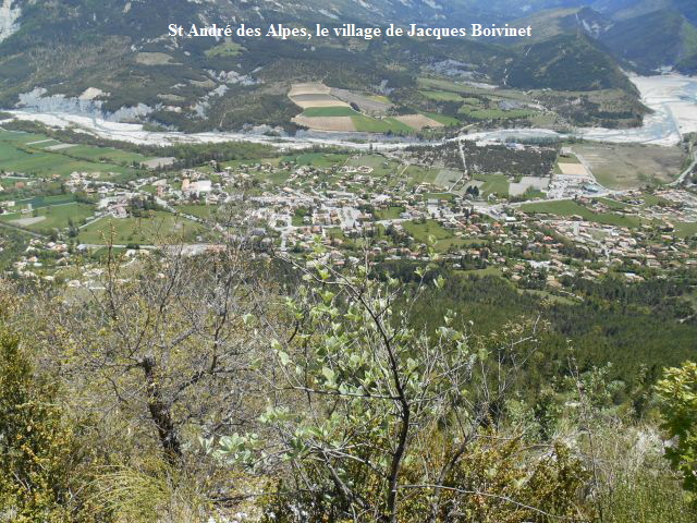 St Andr des Alpes, le village de Jacques Boivinet