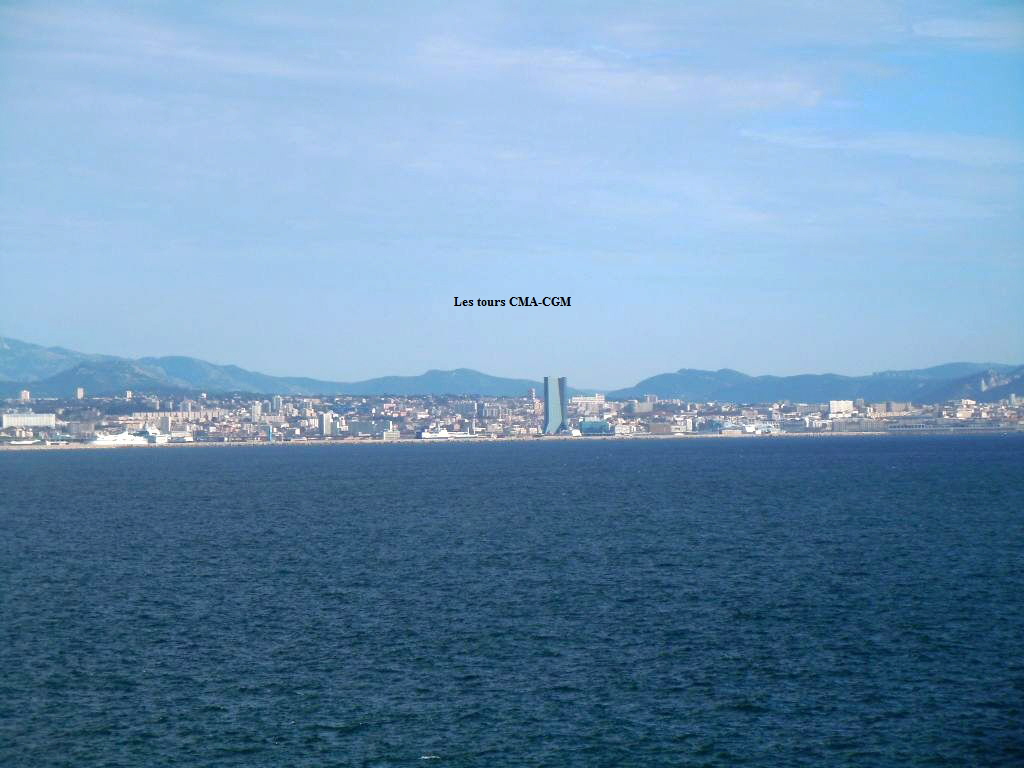 Les tours CMA-CGM