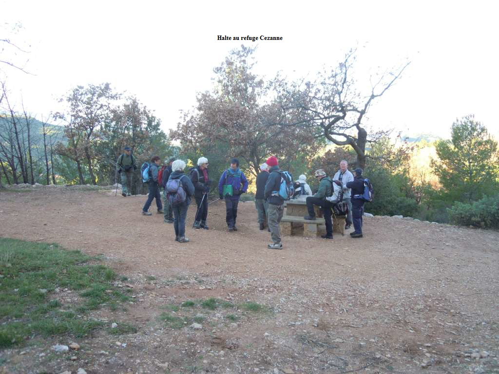 Halte au refuge Cezanne