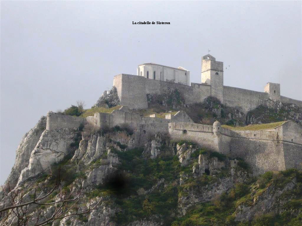La citadelle de Sisteron