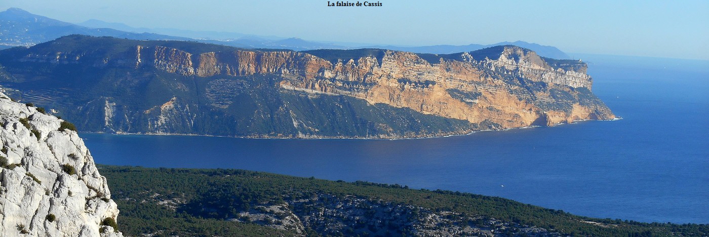 La falaise de Cassis