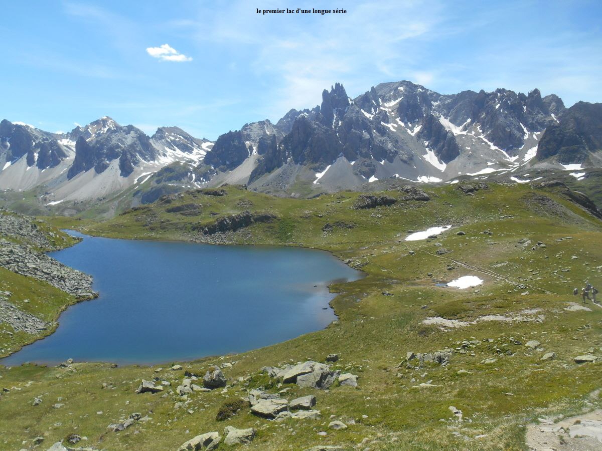 le premier lac d'une longue srie