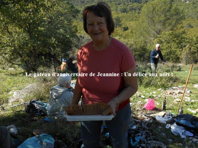Le gteau d'anniversaire de Jeannine : Un dlice aux noix !