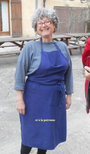 et à la patronne