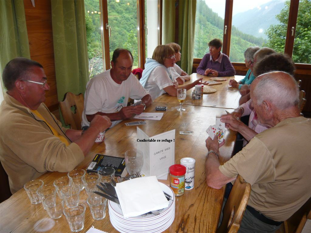 Confortable ce refuge !