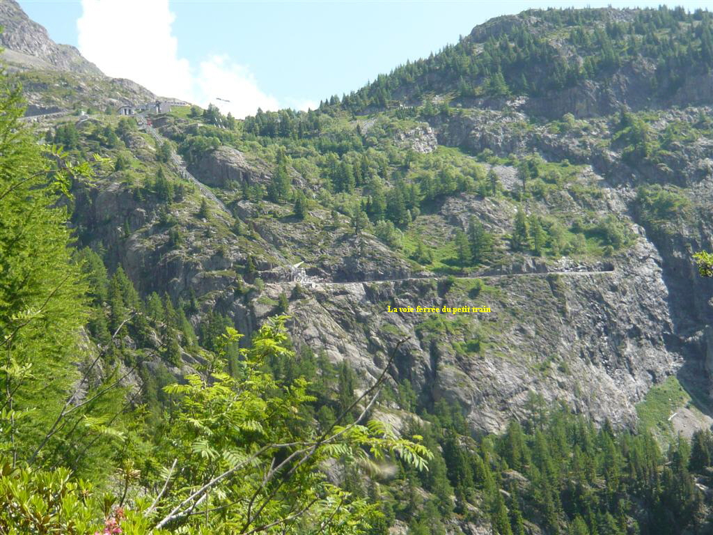 La voie ferre du petit train