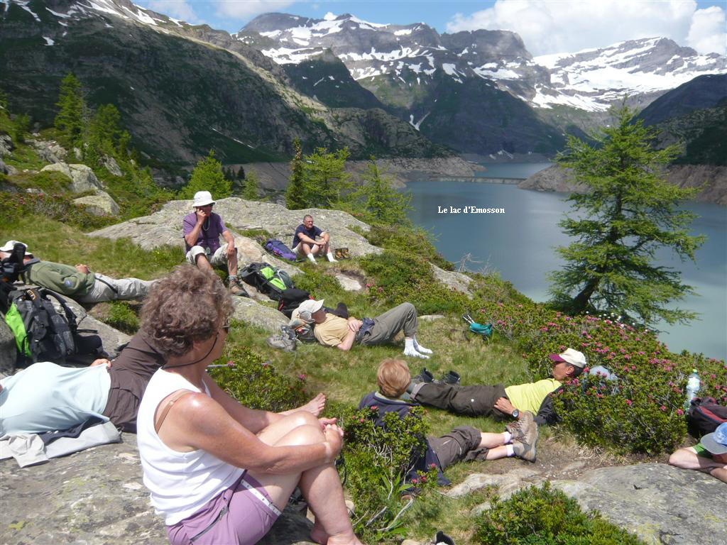Le lac d'Emosson