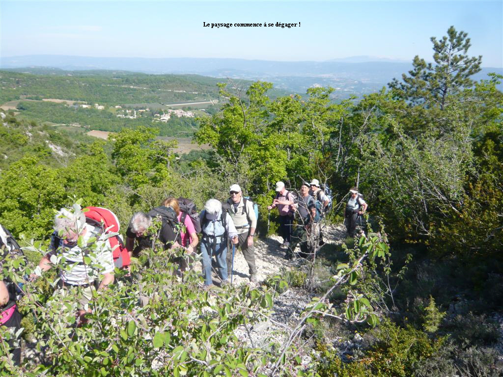 Le paysage commence  se dgager !
