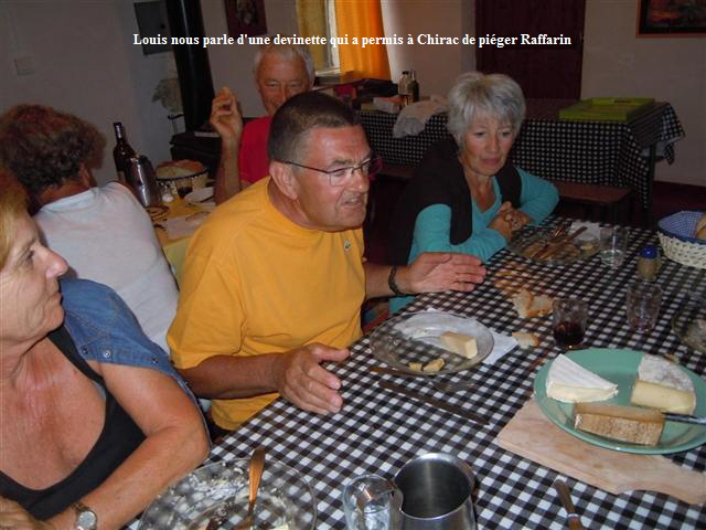 Louis nous parle d'une devinette qui a permis  Chirac de piger Raffarin