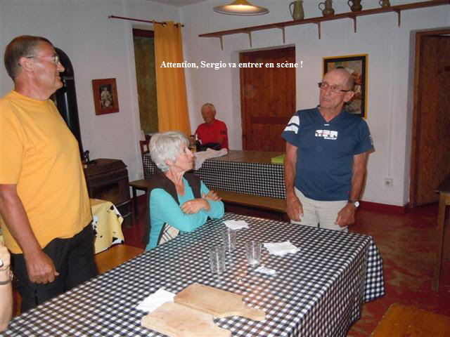 Attention, Sergio va entrer en scne !