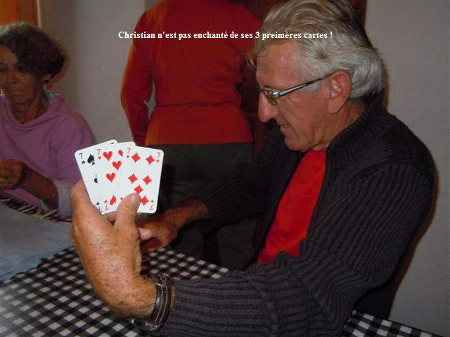 Christian n'est pas enchant de ses 3 preimres cartes !