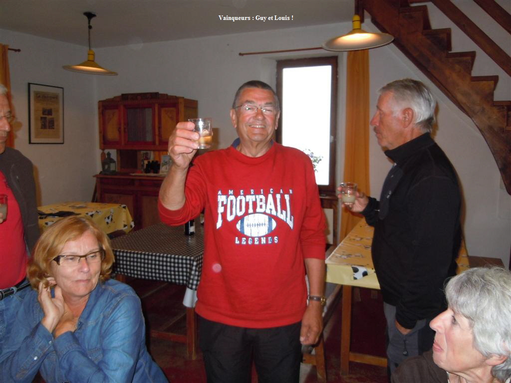 Vainqueurs : Guy et Louis !