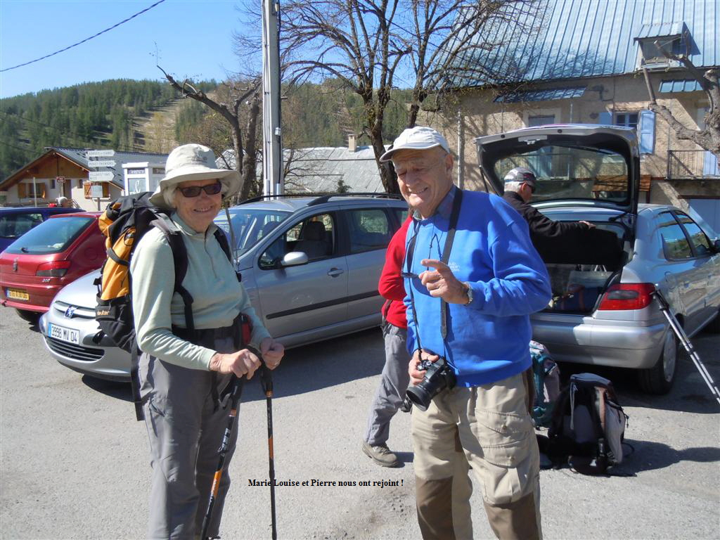Marie Louise et Pierre nous ont rejoint !