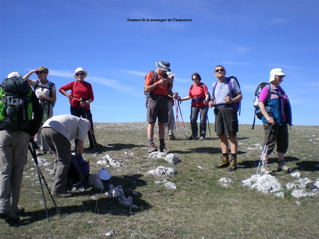 Sommet de la montagne de Chamousse