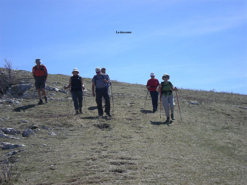 La descente