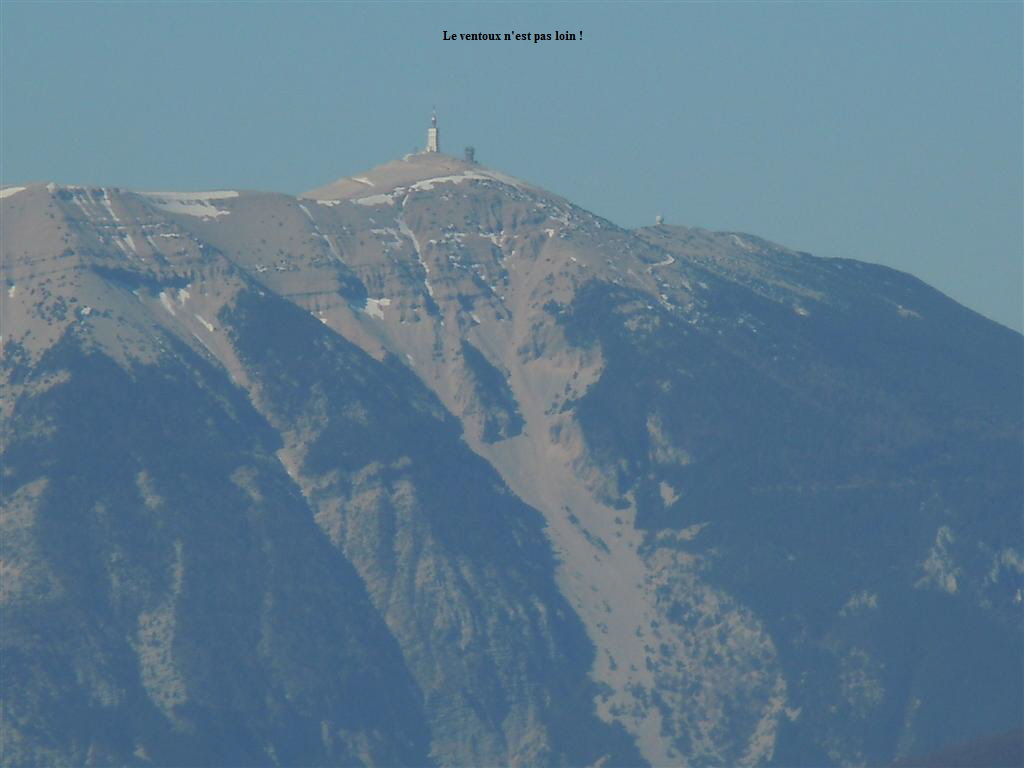 Le ventoux n'est pas loin !