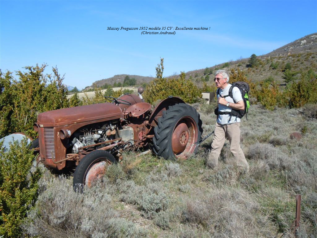Massey Fregusson 1952 modle 35 CV : Excellente machine !
(Christian Andraud)