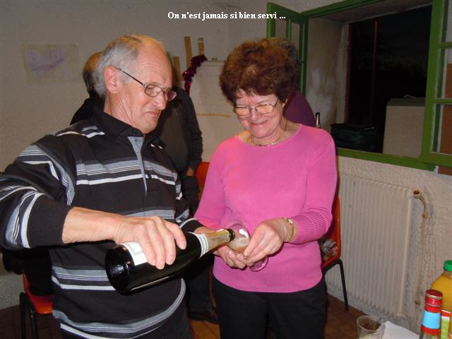 On n'est jamais si bien servi ...