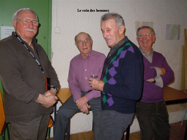 Le coin des hommes