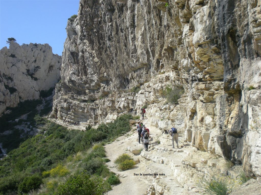 Sur le sentier des toits