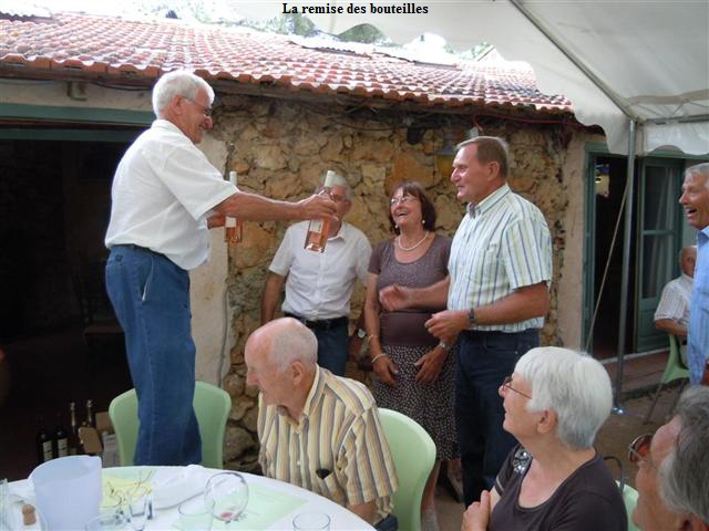 La remise des bouteilles