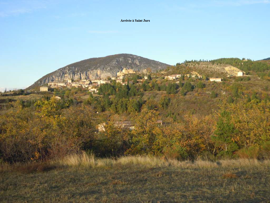 Arrive  Saint Jurs