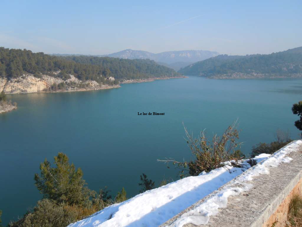 Le lac de Bimont
