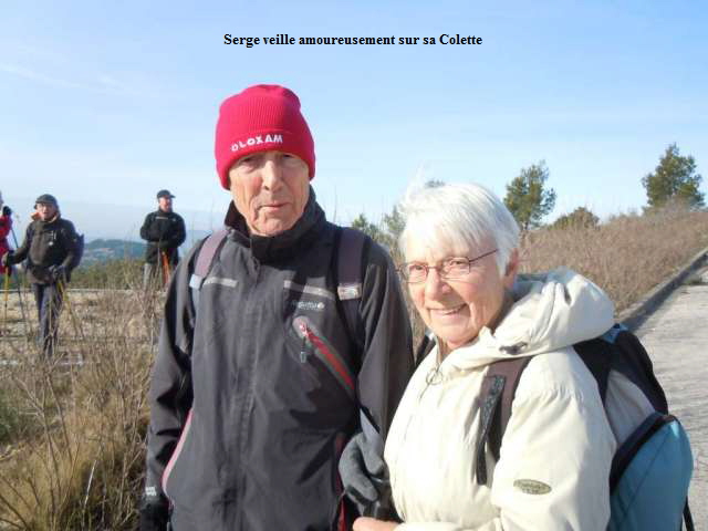Serge veille amoureusement sur sa Colette