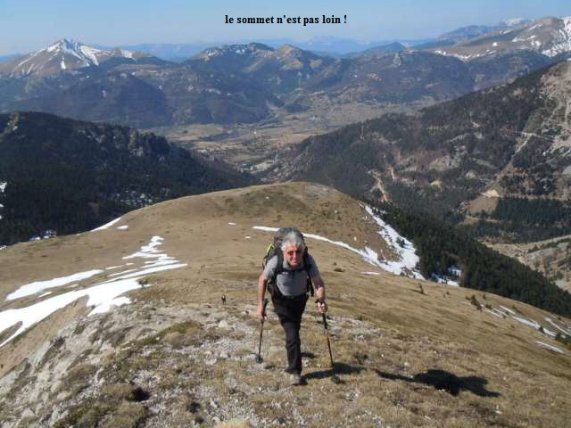 le sommet n'est pas loin !