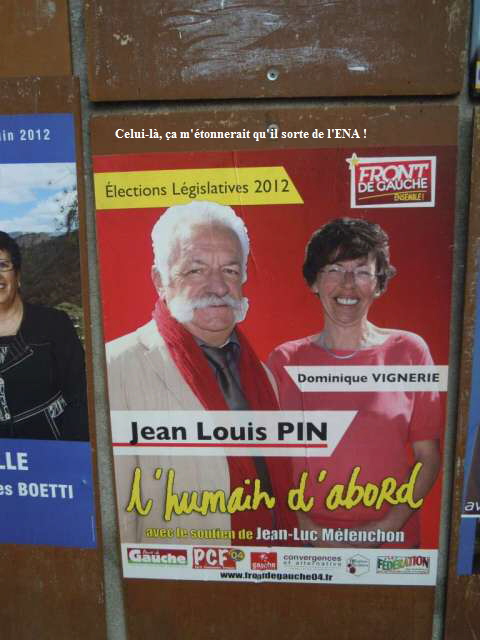 Celui-l, a m'tonnerait qu'il sorte de l'ENA !