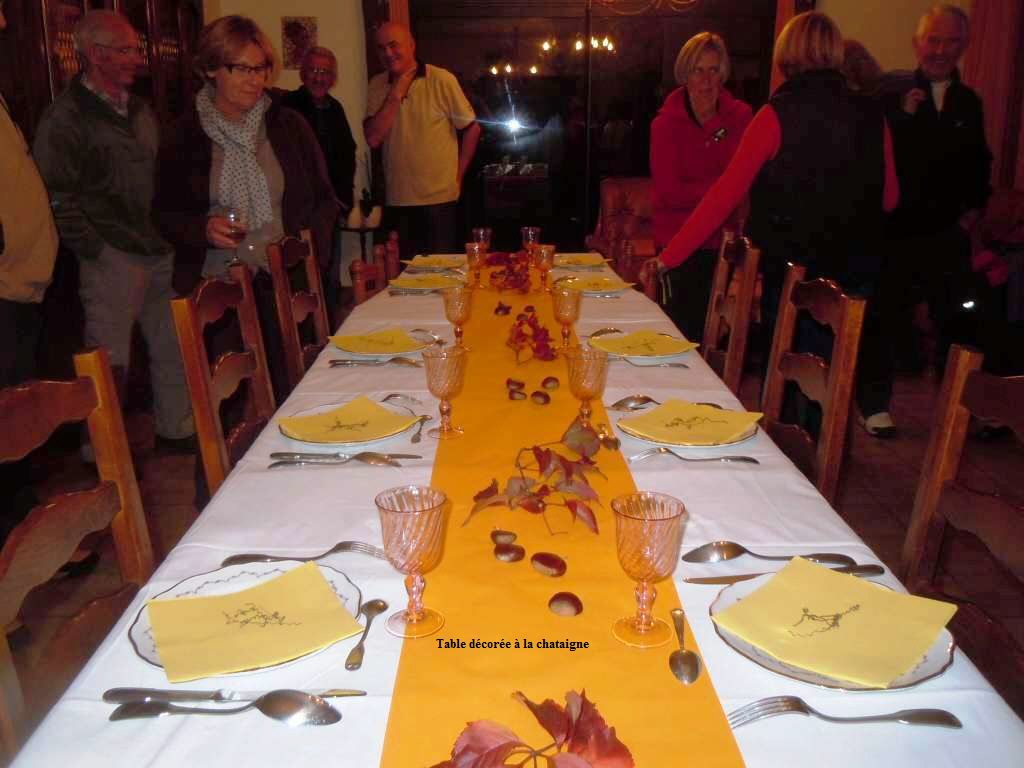 Table dcore  la chataigne