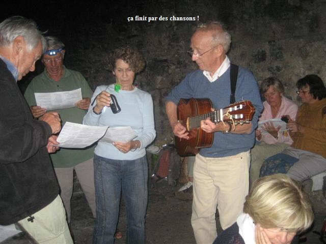 ça finit par des chansons !