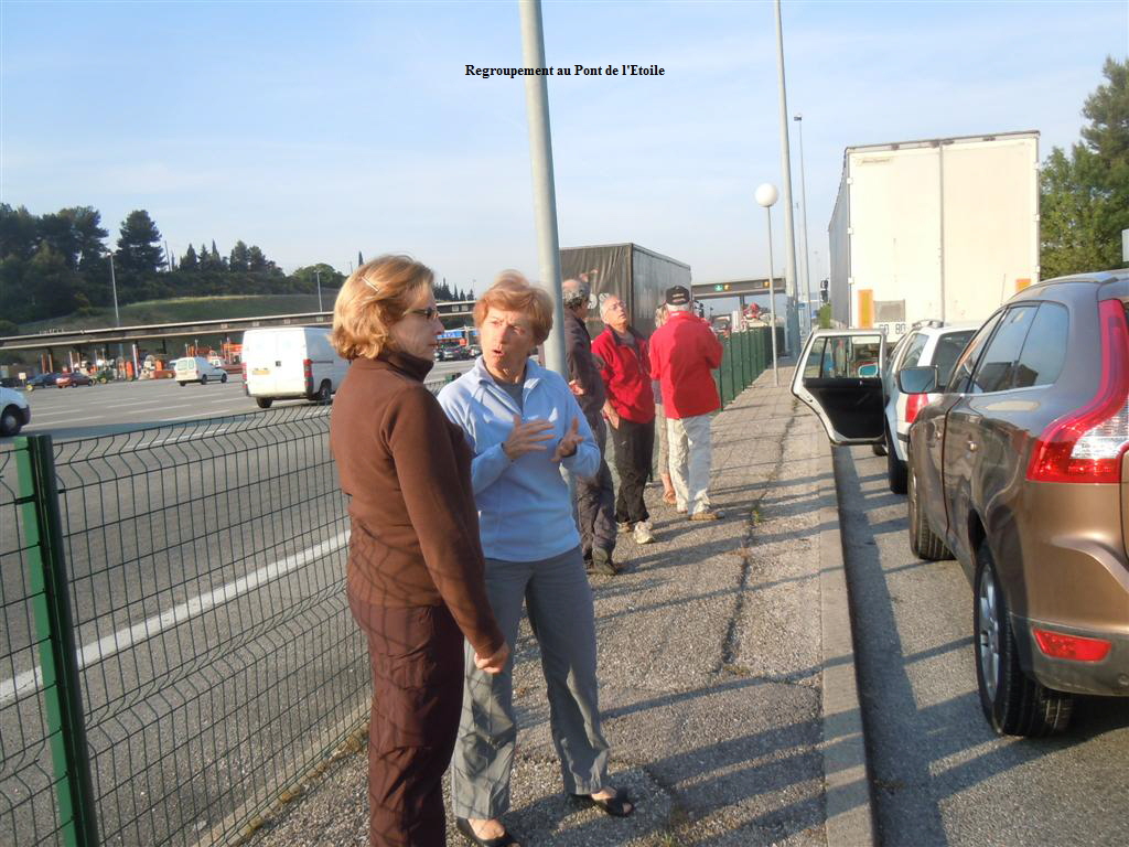 Regroupement au Pont de l'Etoile