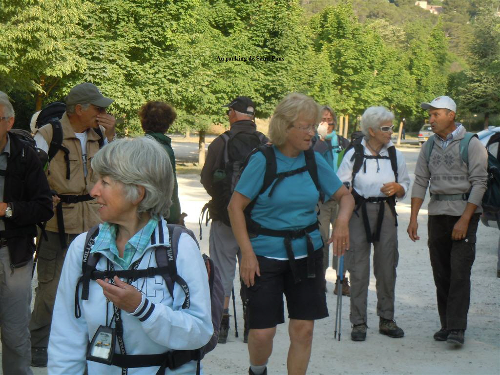 Au parking de Saint Pons