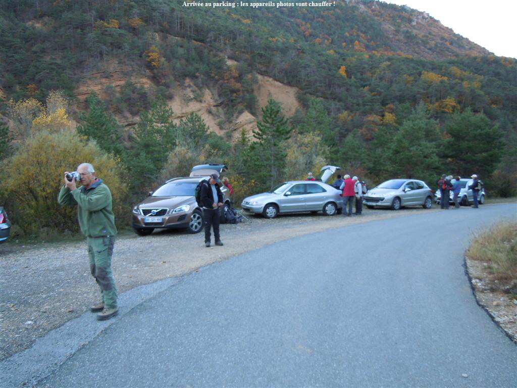 Arrive au parking : les appareils photos vont chauffer !