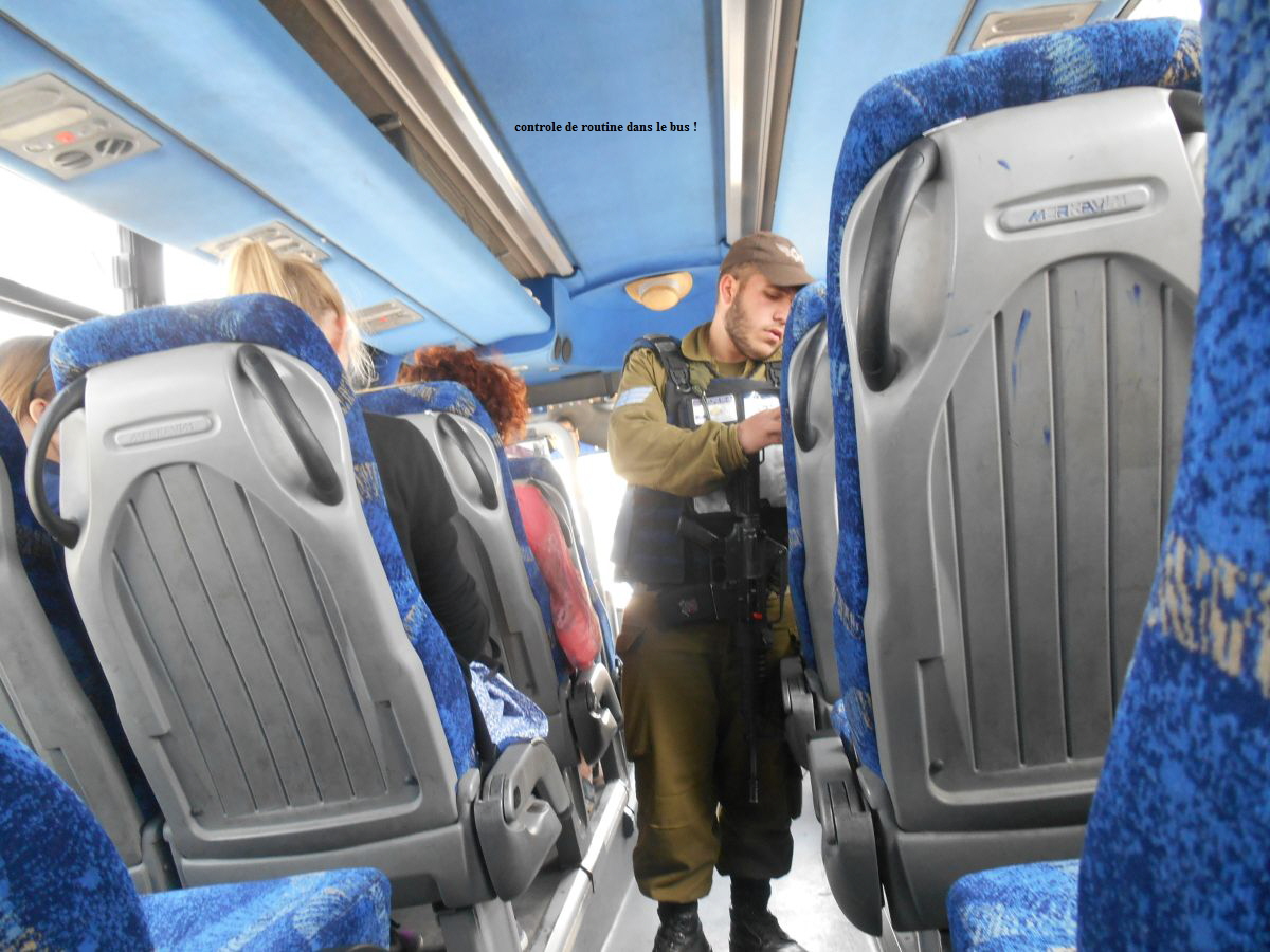 controle de routine dans le bus !